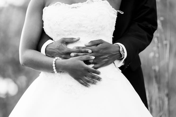 The couple skipped the dress and the tux.