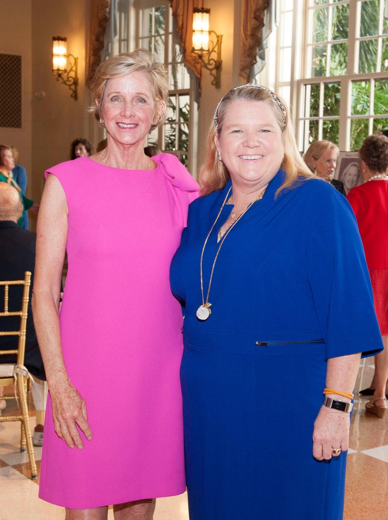 Former town leader Gail Coniglio, left, and current Mayor Danielle Moore are two of the names behind the Mayor's General Employee Appreciation Fund along with former mayors Jack McDonald and Lesly Smith.