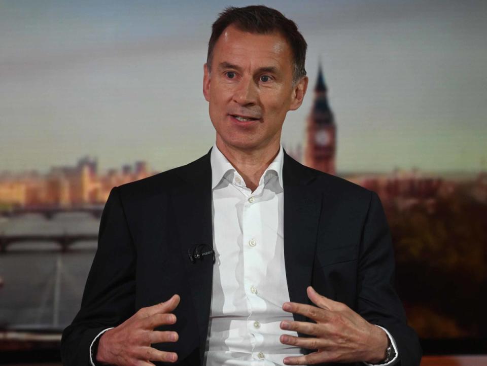 Jeremy Hunt (PA)