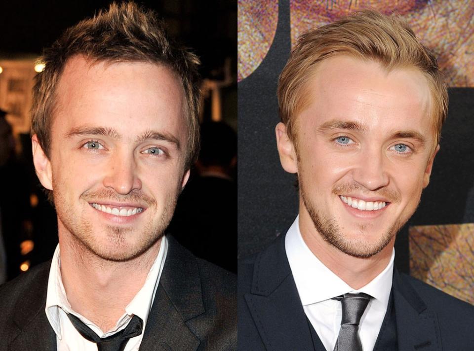 Aaron Paul & Tom Felton