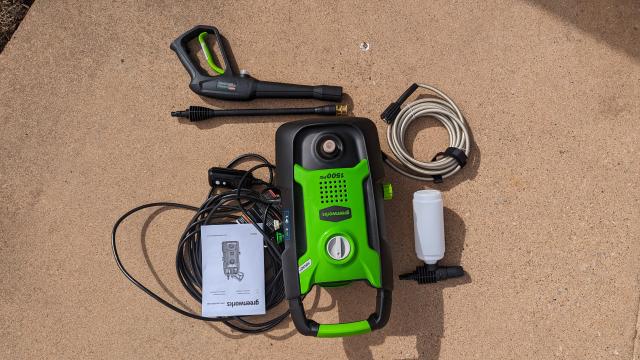 Greenworks 1600psi Power Washer Review 