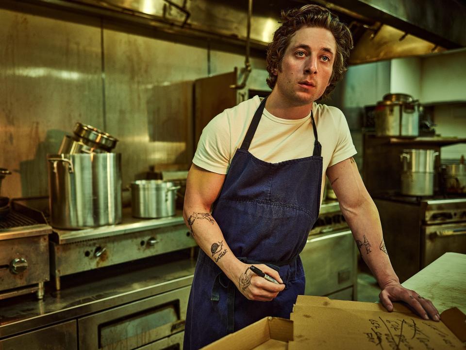 Jeremy Allen White on season two of "The Bear."