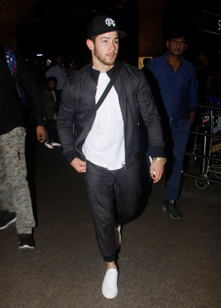 Nick Jonas Heads Back to the U.S. After Marrying Priyanka Chopra