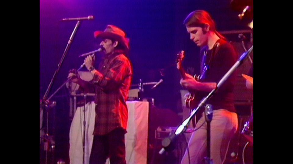 Ron "Pigpen" McKernan (left) and Bob Weir of the Grateful Dead, pictured at the Tivoli Concert Hall in Copenhagen, Denmark, on April 17, 1972.