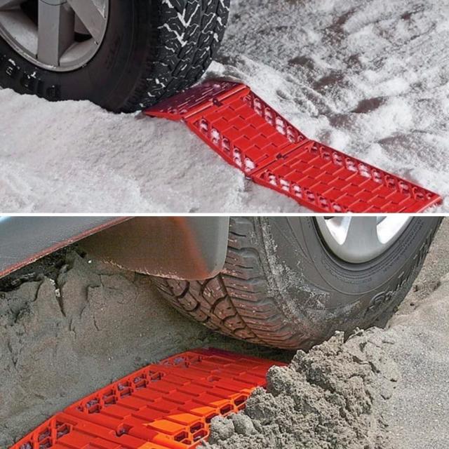 Tyre Grip Traction Mats Pack of 2 Car Van Rescue Snow Tracks