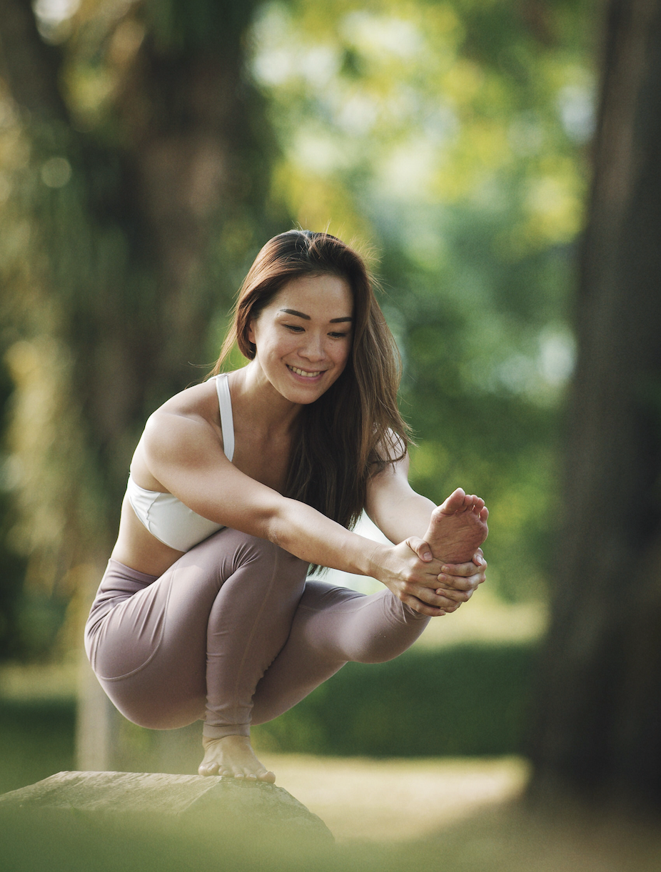 Roxanne ensures she gets time out in nature. PHOTO: Roxanne Gan