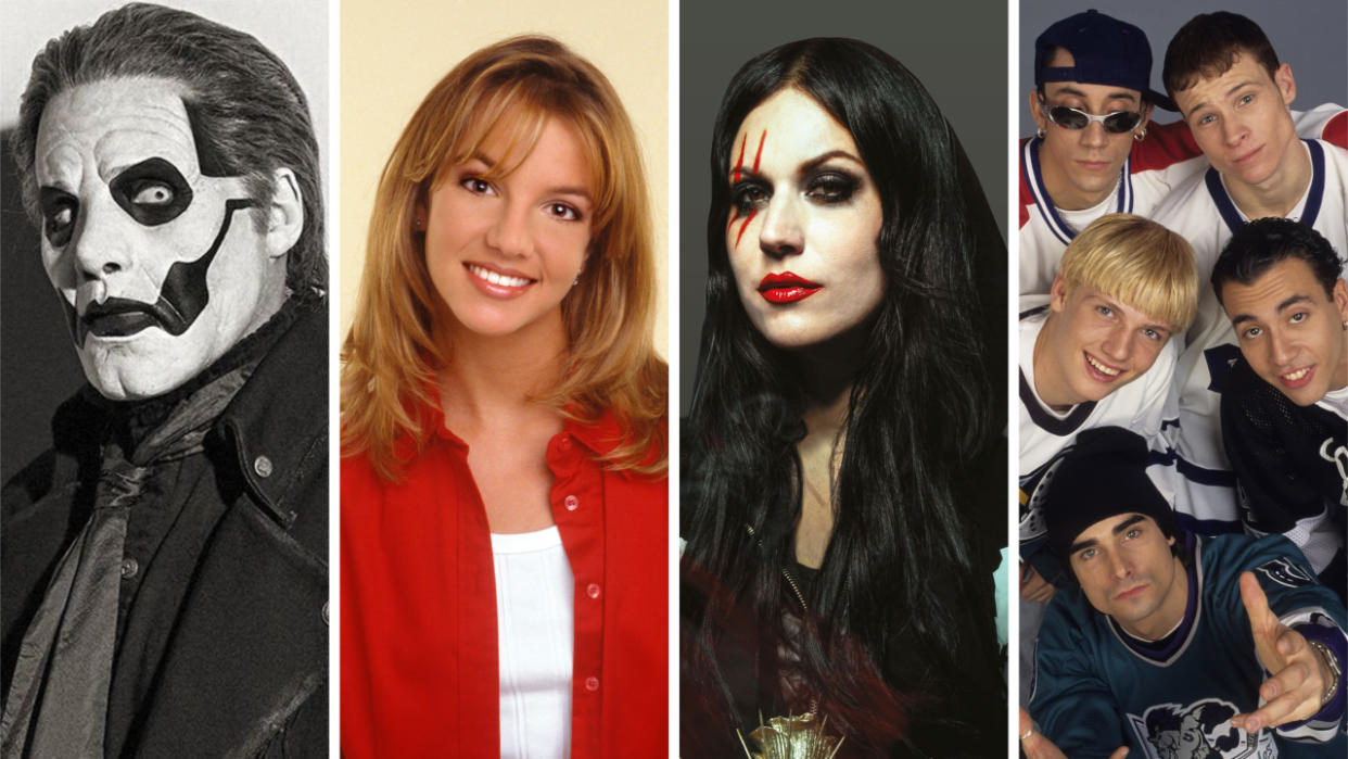  Papa Emeritus, Britney Spears, Cristina Scabbia and the Backstreet Boys 