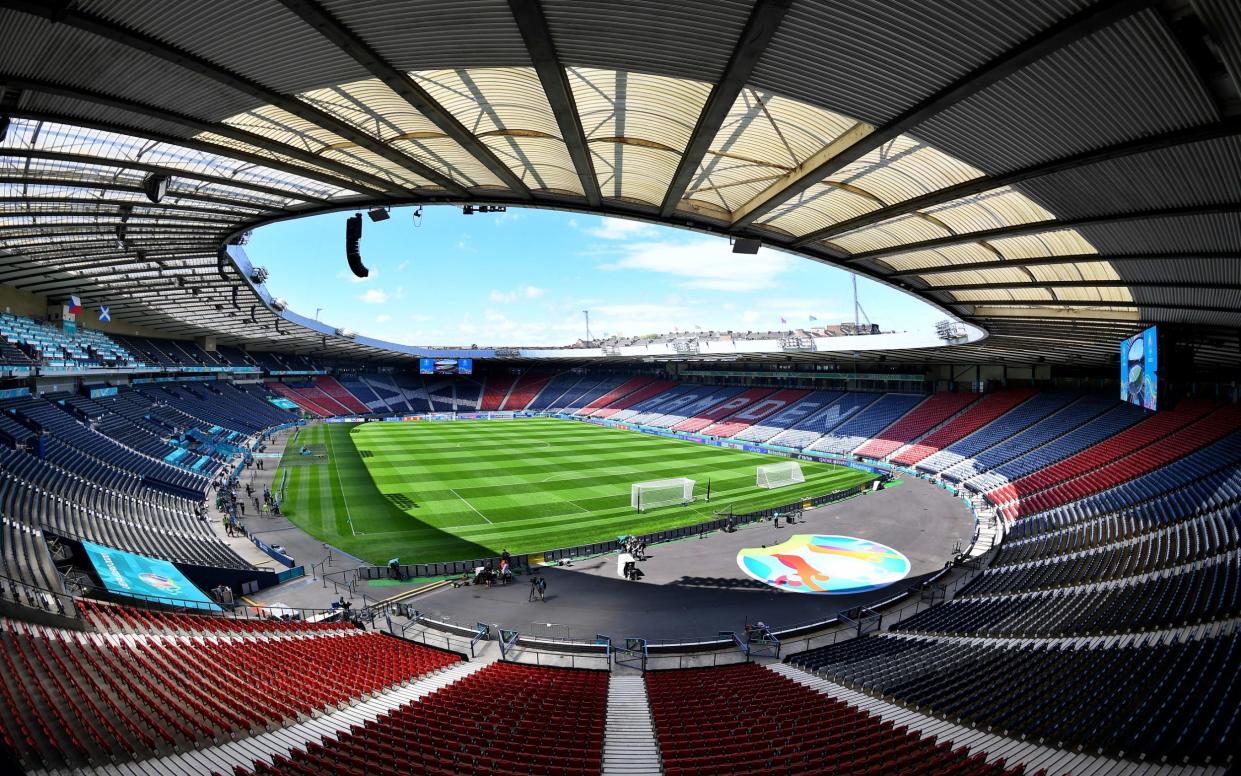 Hampden Park - Scotland to play Israel without fans  because of 'planned disruptions'