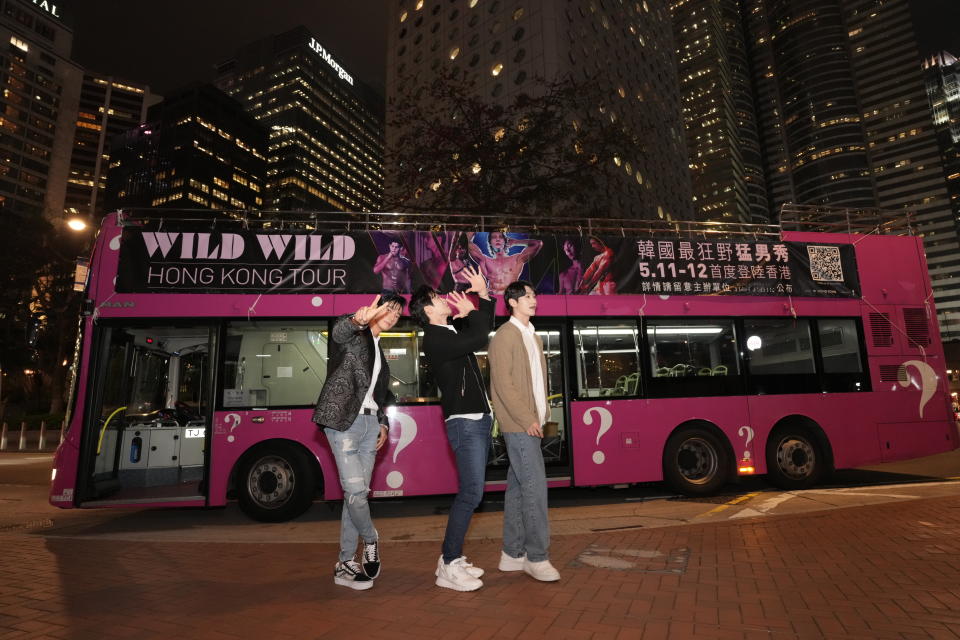 《WILD WILD HONG KONG Tour》 5月襲港 姜天一李國榮鄭漢三白色情人節巴士巡遊起騷動