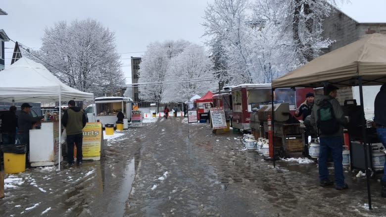 Snow joke: Parts of New Brunswick wake up to the white stuff