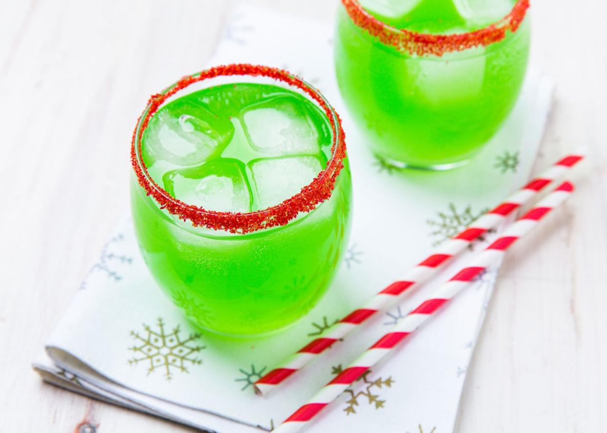 boozy grinch punch