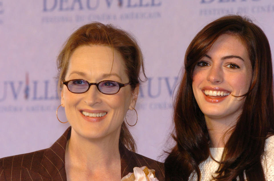 Meryl Streep and Anne Hathaway