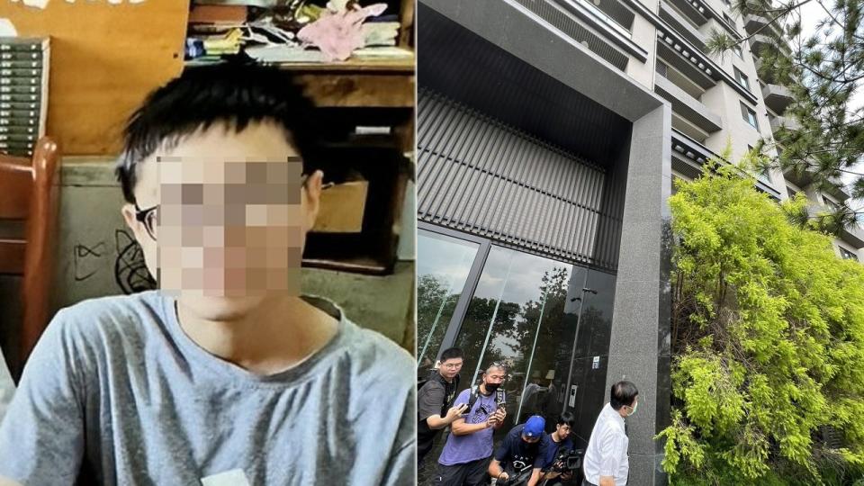 擁有5億房產的賴姓高中生（家屬提供）離奇在同婚配偶10樓住處墜樓身亡。讀者提供