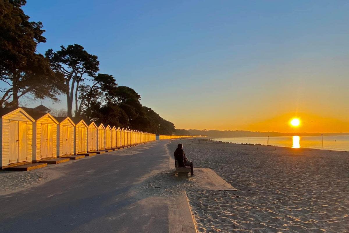 Watching the sunrise at Avon Beach <i>(Image: Sharon Wheeler)</i>