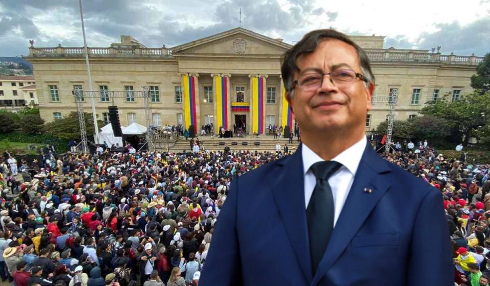 Gustavo Petro, presidente de Colombia, convocó para este 27 de septiembre marchas en apoyo a sus reformas. Fotos: Presidencia.
