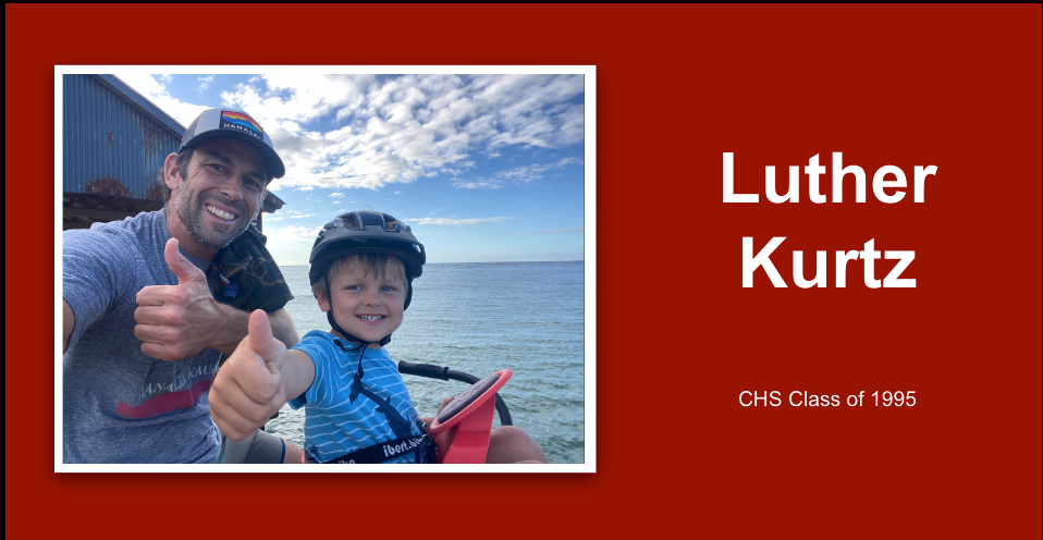 Luther Kurtz, Charlevoix High School Class of 1995.