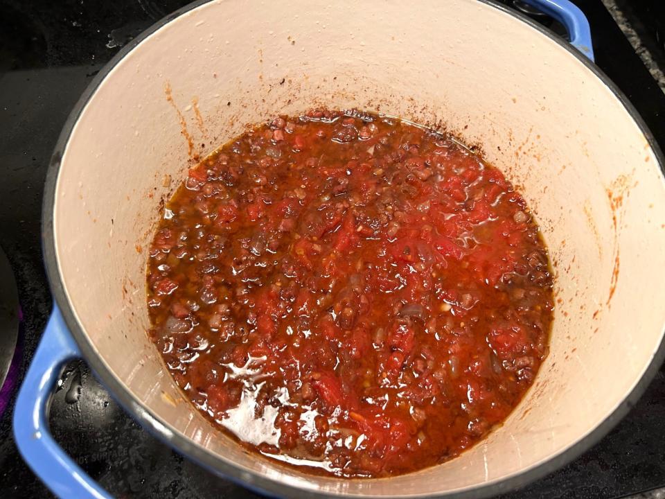 Sauce for Ina Garten's weeknight pasta