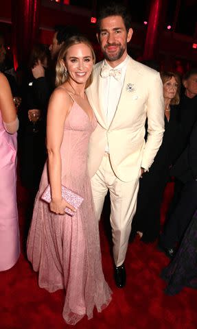 <p>Dave Benett/VF24/WireImage for Vanity Fair</p> Emily Blunt and John Krasinski