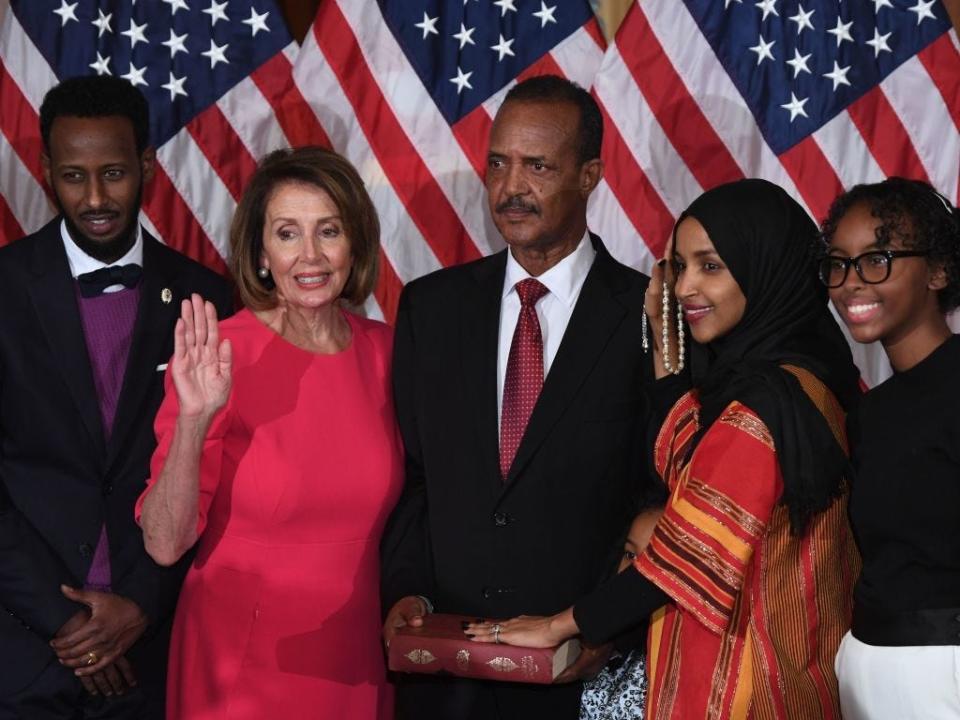 ilhan omar swearing in