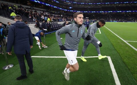 harry winks warmup - Credit: GETTY IMAGES