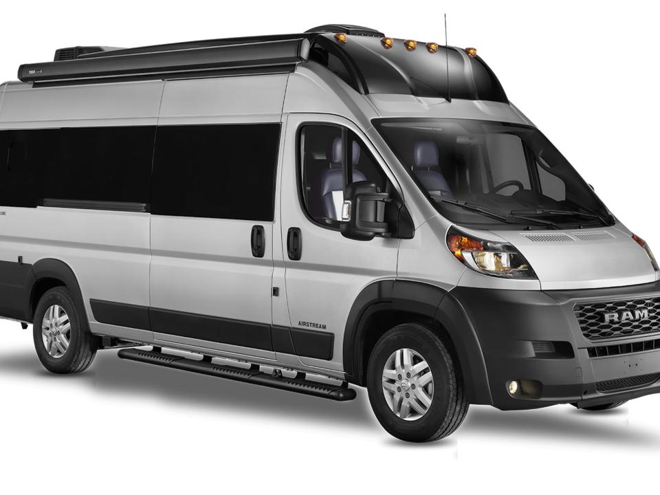 The exterior of Airstream's new Rangeline Touring Coach.