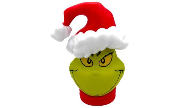 The Grinch Wearing Santa Hat Popcorn Maker Pops Kernels With Hot Air Not  Oil NEW