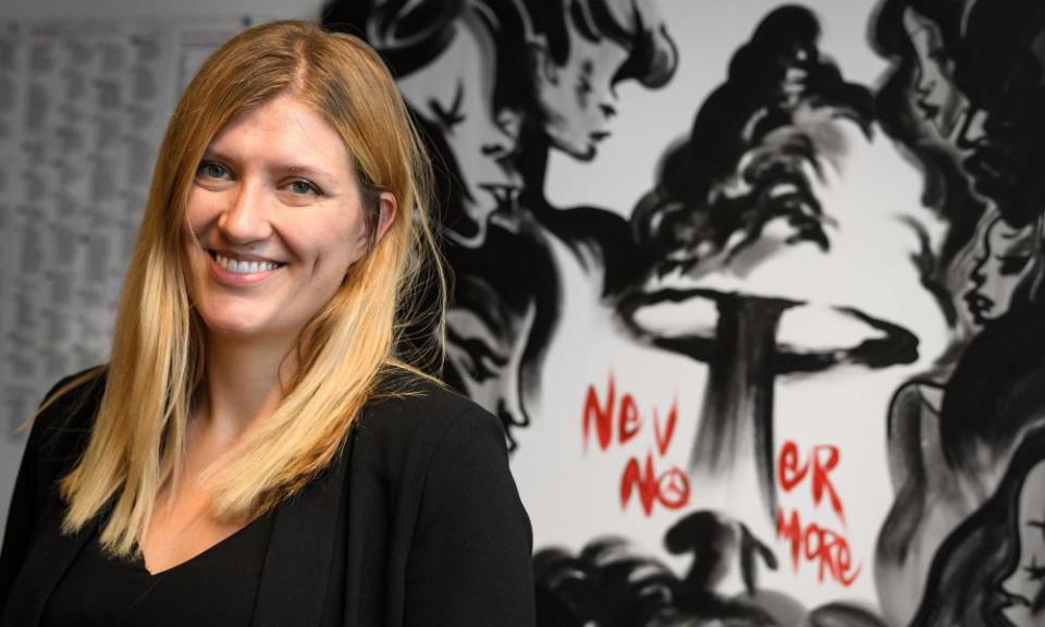 Beatrice Fihn, executive director of the Nobel peace prize-winning International Campaign to Abolish Nuclear Weapons.