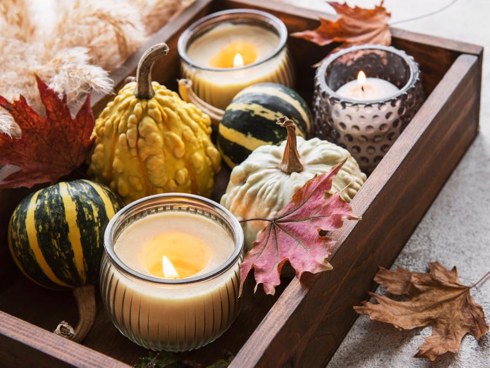 fall candles