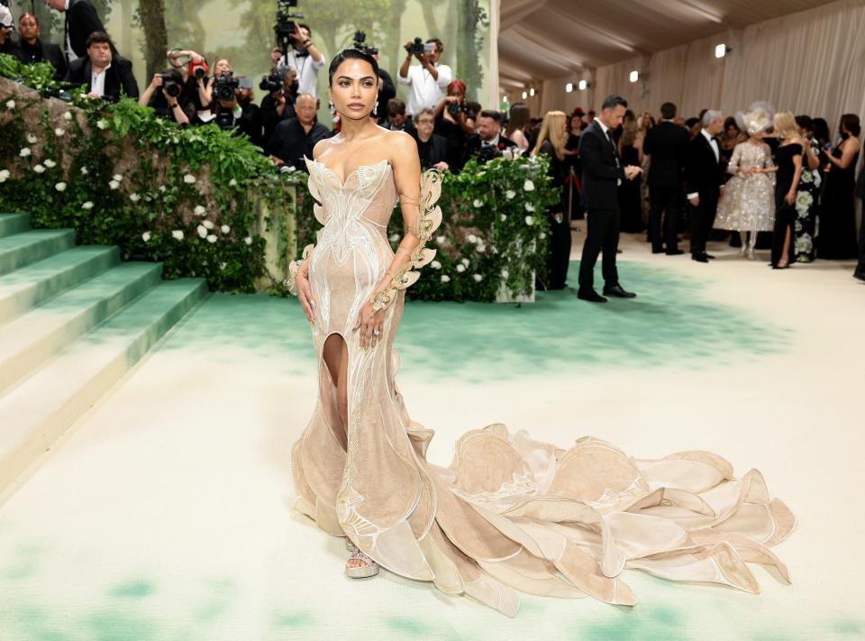 Mona Patel on the 2024 Met Gala red carpet.