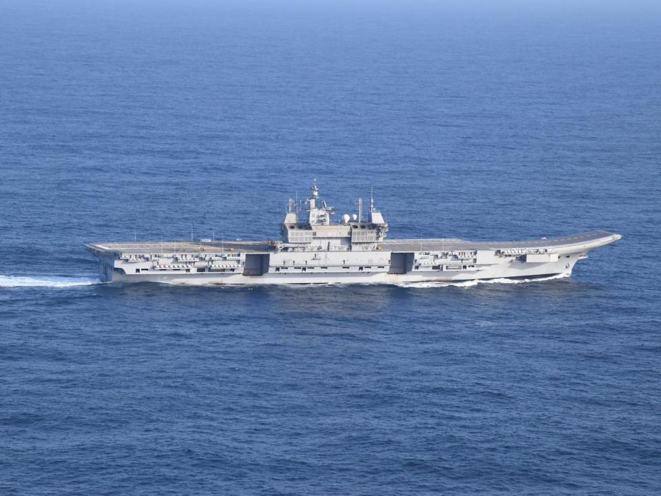 India aircraft carrier Vikrant