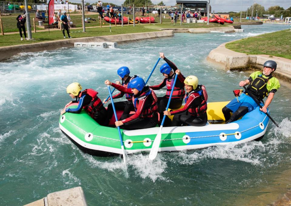 Rafting at Lee Valley (Lee Valley)