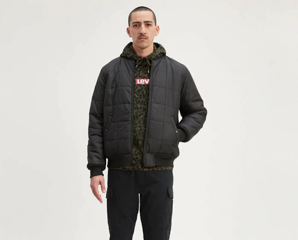 Reversible Sherpa Bomber Jacket