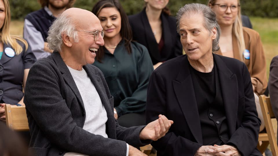 Larry David and Richard Lewis are seen in an episode of "Curb Your Enthusiasm." - John P. Johnson/ HBO