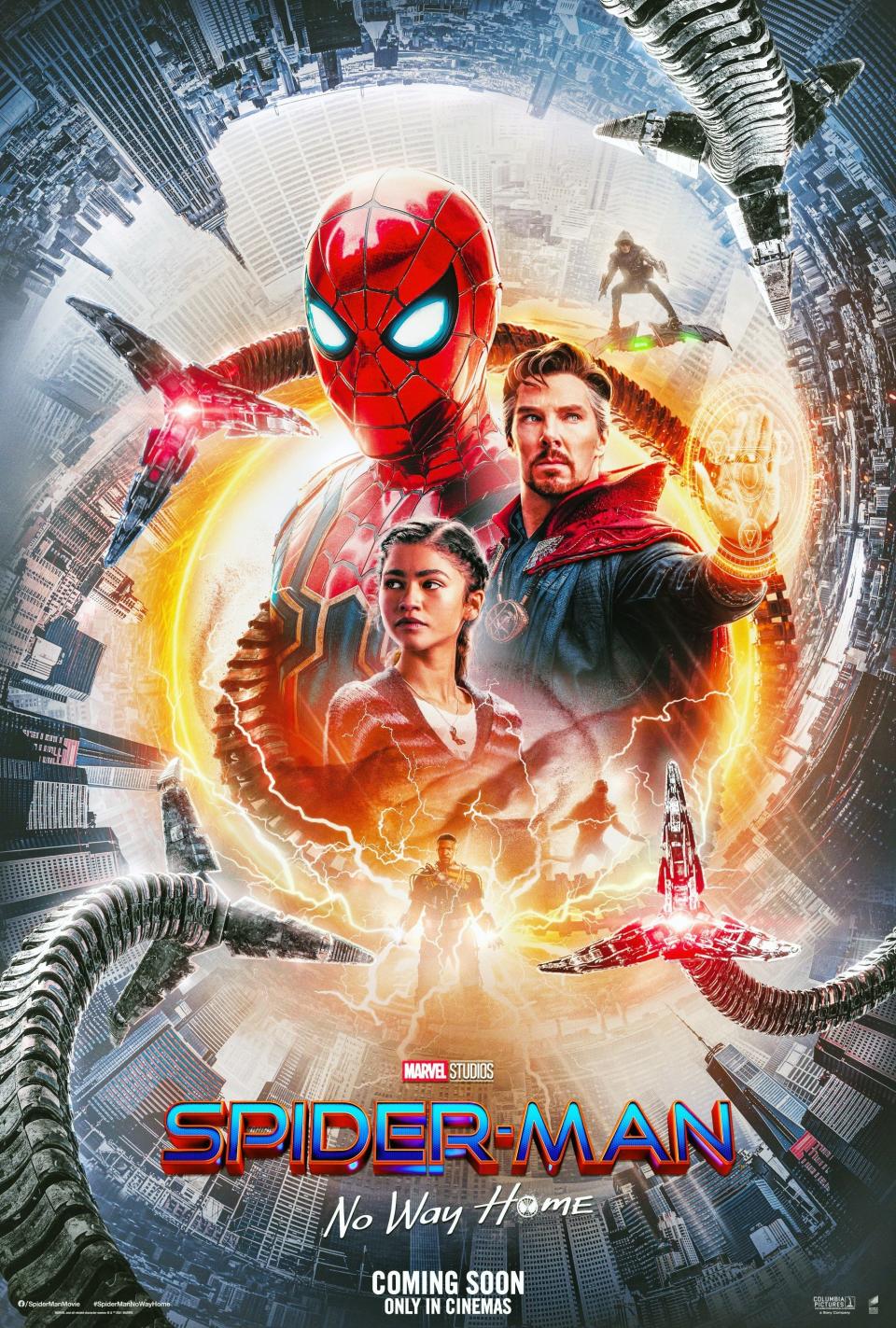 Spider-Man No Way Home movie poster
