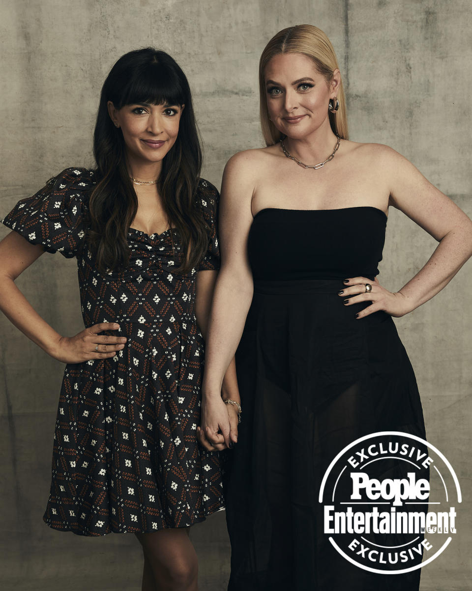 Hannah Simone and Lauren Ash (<em>Not Dead Yet</em>)