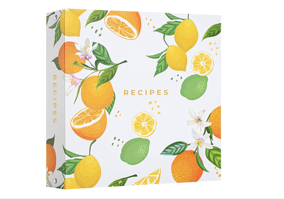 12) Recipe Binder