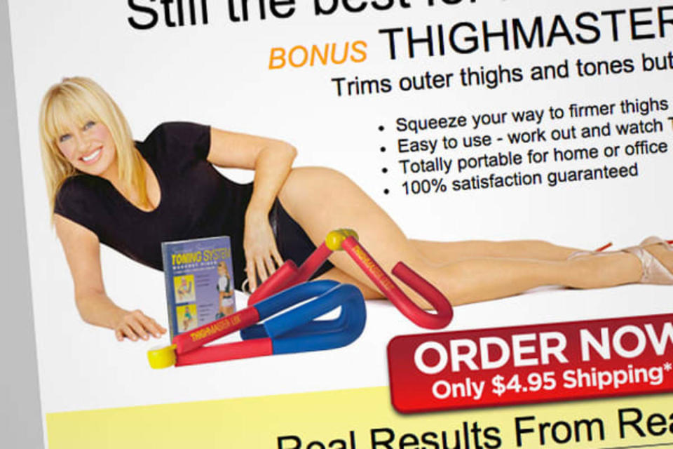 Suzanne Somers, Thighmaster  (Thighmaster)