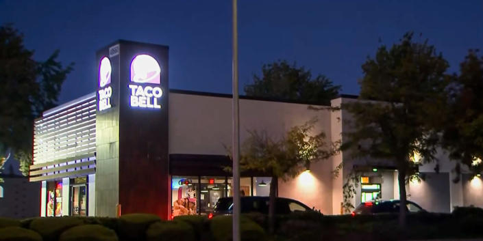 Taco Bell in Fremont, Calif. (NBC Bay Area)