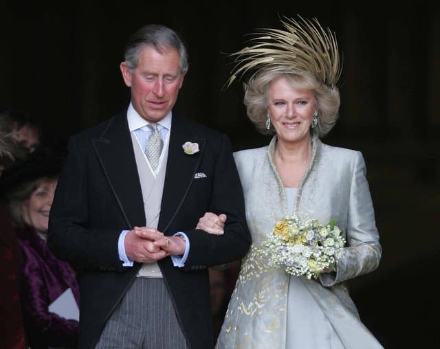 Royal Wedding &#x002013; Marriage of Prince Charles and Camilla Parker Bowles &#x002013; Service of Prayer and Dedication &#x002013; St George&#x002019;s Chapel