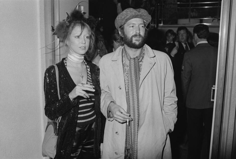 1979: Eric Clapton and Pattie Boyd