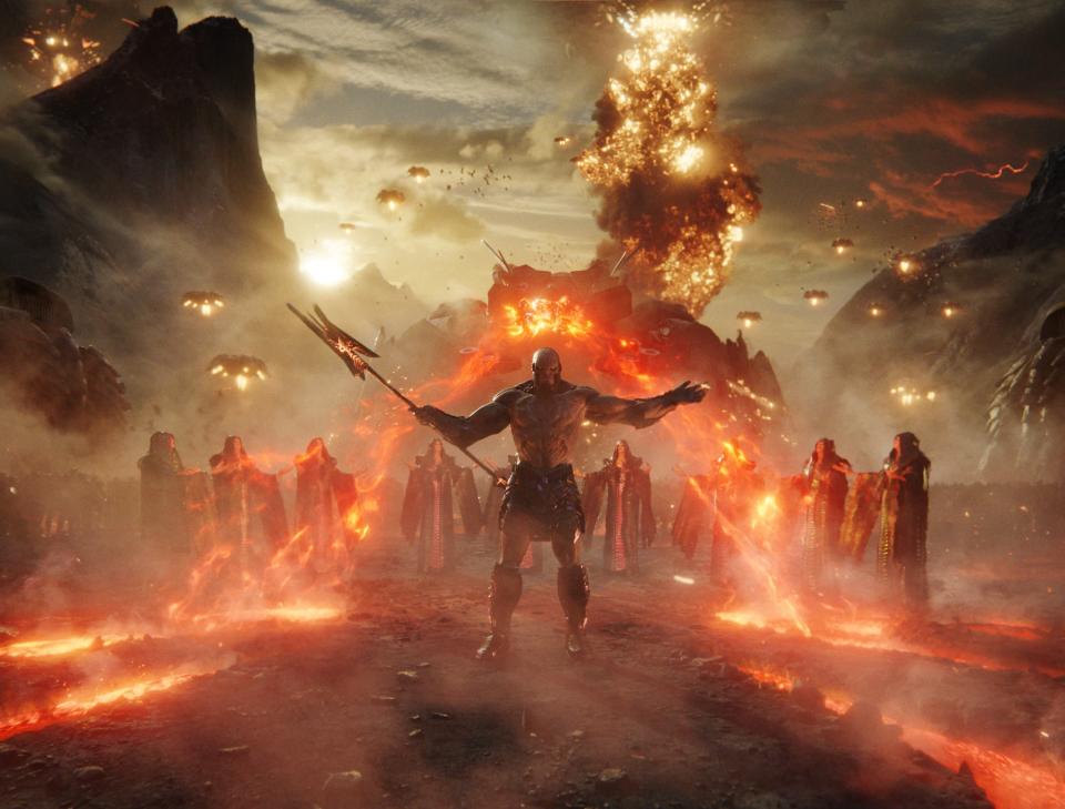 Weta Digital was given the leeway to choreography many of Darkseid's one-on-one battles in the Snyder Cut of 'Justice League' (Photo: Courtesy of HBO Max/Warner Media) 