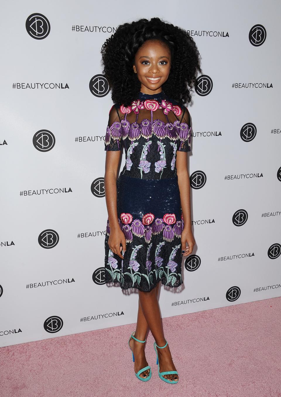 WHO: Skai Jackson WHAT: Temperley WHERE: At the 5th Annual Beautycon Festival, Los Angeles WHEN: August 13, 2017