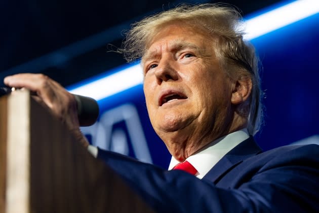 trump-indictment-response.jpg National Rifle Association Holds Annual Meeting In Houston - Credit: Brandon Bell/Getty Images