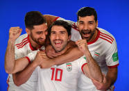 <p>Alireza Jahanbakhsh is part of an Iran squad worth €40m. </p>