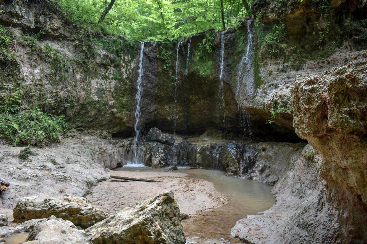 Waterfalls in Louisiana