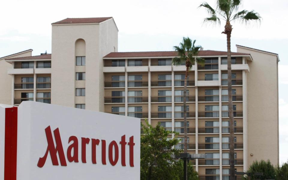 Marriott has released updated figures of the people affected by its massive data breach last year - AP