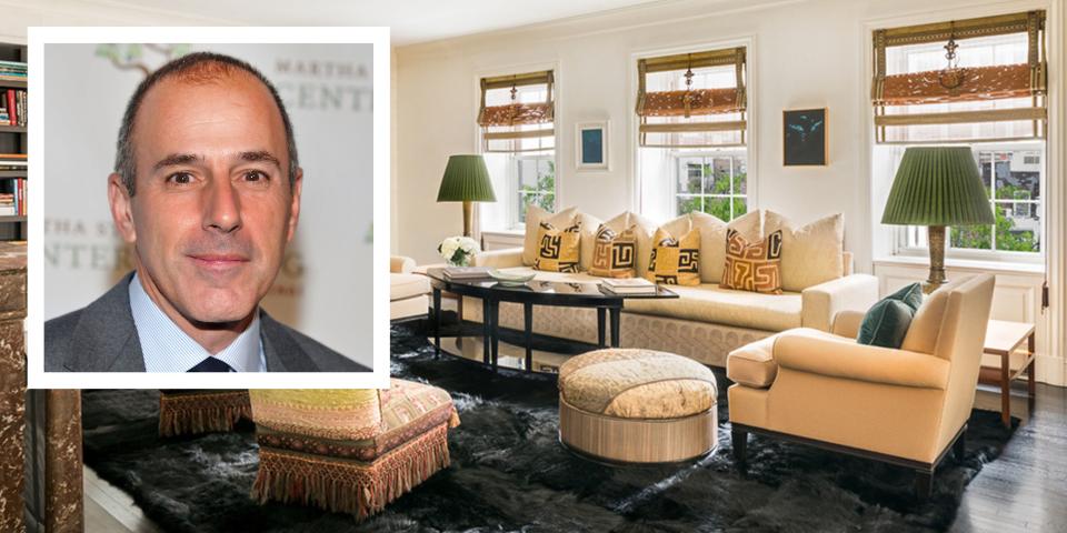 <p>While Matt Lauer's 11-room apartment went into contract back in April, the deal was finalized more recently. <a rel="nofollow noopener" href="https://variety.com/2018/dirt/real-estalker/matt-lauer-manhattan-apartment-2-1202899853/" target="_blank" data-ylk="slk:According to Variety;elm:context_link;itc:0;sec:content-canvas" class="link ">According to <em>Variety</em></a>, the Upper East Side spot was sold to "an as-yet unidentified buyer for above it’s $7.35 million asking price." Scroll down for a look inside the apartment.</p>