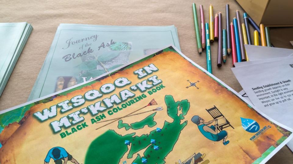 There are also educational activities for kids about wisqoq, including a colouring book and a scavenger hunt.  