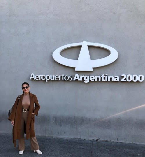 Andrea is in Argentina!