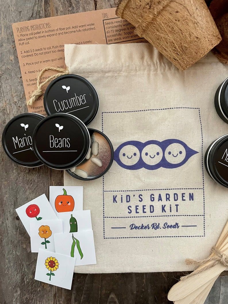 12) Children's Garden Seed Kit